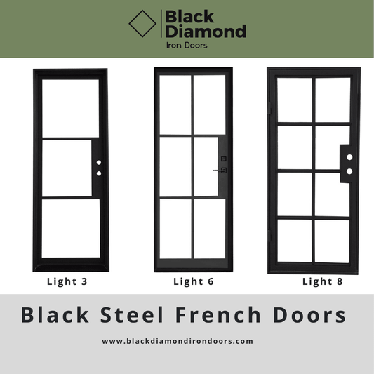 4 Ways To Add Curb Appeal To Your Home In Houston, Texas With Steel French Doors - Black Diamond Iron Doors