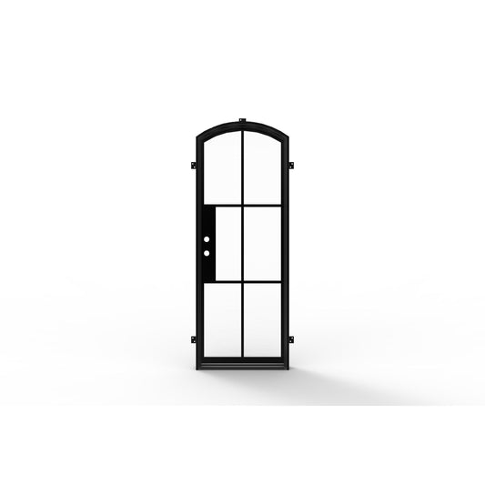 Pre-Order: Light 6 Single | Steel French Doors (Ships 22-24 Weeks)