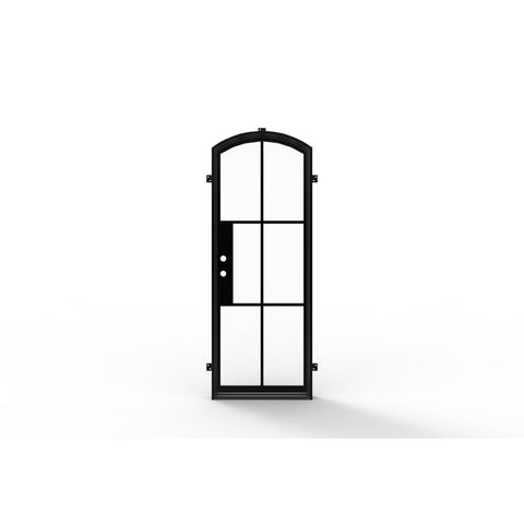 Pre-Order: Light 6 Single | Steel French Doors (Ships 22-24 Weeks)