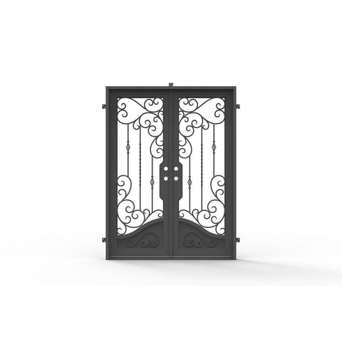 Pre-Order: Big Sky 2 Double | Wrought Iron Door (Ships 22-24 Weeks)