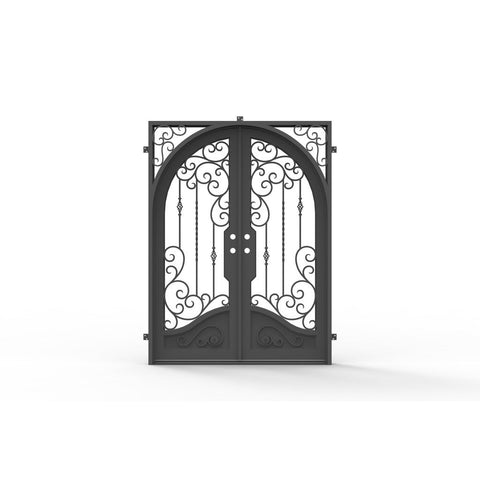 Pre-Order: Big Sky 2 Double | Wrought Iron Door (Ships 22-24 Weeks)