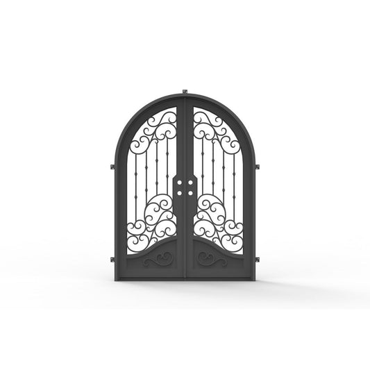 Dallas - Arch | Wrought Iron Door