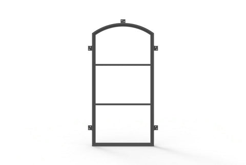 Pre-Order: Light 3 Fixed Window | Steel French Doors (Ships 16-18 Weeks)