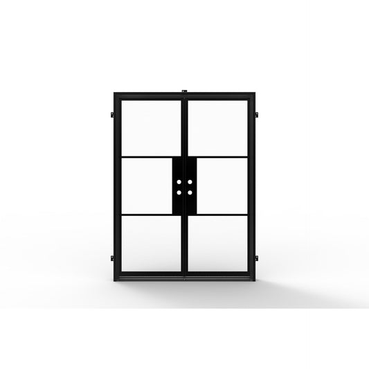 Pre-Order: Light 3 - Double | Steel French Doors (Ships 22-24 Weeks)