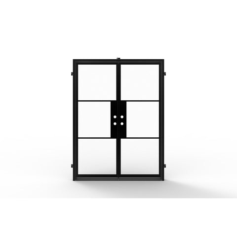 Pre-Order: Light 3 - Double | Steel French Doors (Ships 22-24 Weeks)