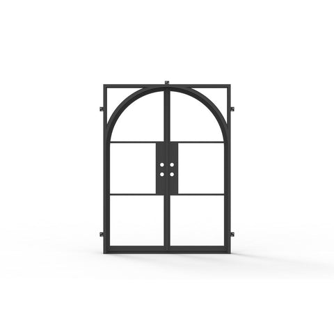 Pre-Order: Light 3 - Double | Steel French Doors (Ships 22-24 Weeks)