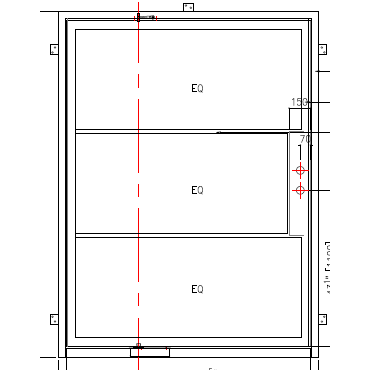 Light 3 - Pivot w/ Standard Boreholes (Arriving 11/15/24) | Steel Pivot Doors