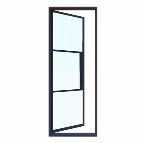 Light 3 - Single (Cold Weather + Thermal Break) | Steel French Doors