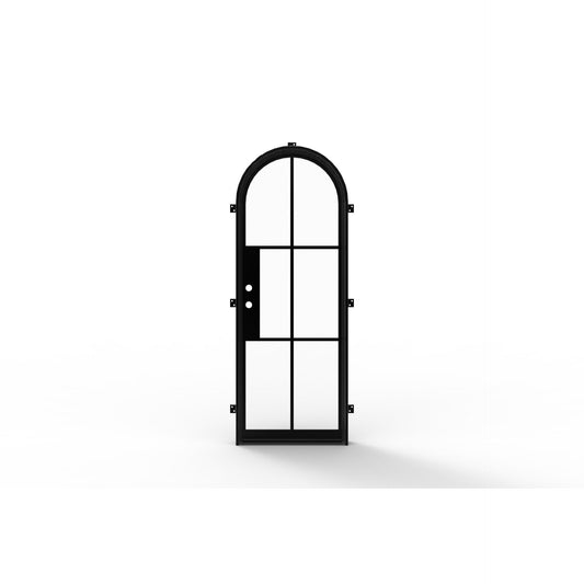 Light 6 - Single - Arch (Arriving 11/30/24) | Steel French Doors