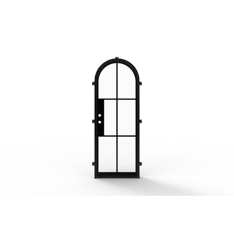 Light 6 - Single - Arch (Arriving 11/30/24) | Steel French Doors