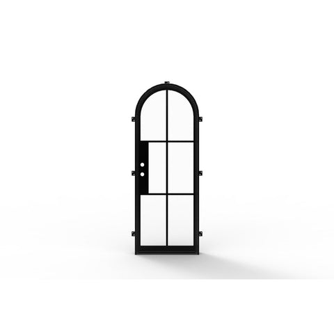 Pre-Order: Light 6 Single (Cold Weather + Thermal Break) | Steel French Doors (Ships 22-24 Weeks)