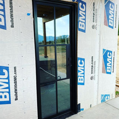 Light 6 Single (Cold Weather + Thermal Break) | Steel French Doors