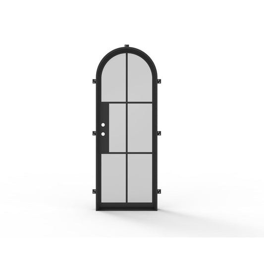 Light 6 - Single - Arch (Arriving 11/30/24) | Steel French Doors