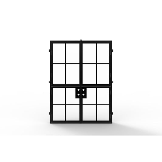 Pre-Order: Light 8 - Double Dutch | Steel French Doors (Ships 22-24 Weeks)