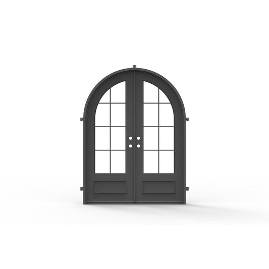 Pre-Order: Seattle Double | Wrought Iron Door (Ships 22-24 Weeks)