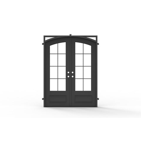 Pre-Order: Seattle Double | Wrought Iron Door (Ships 22-24 Weeks)