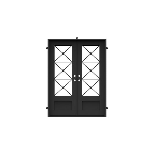 Pre-Order: Snowflower | Wrought Iron Door (Ships 22-24 Weeks)