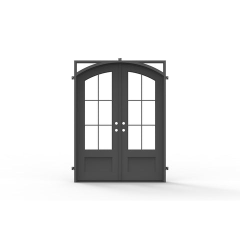 Pre-Order: Telluride Double | Wrought Iron Door (Ships 22-24 Weeks)