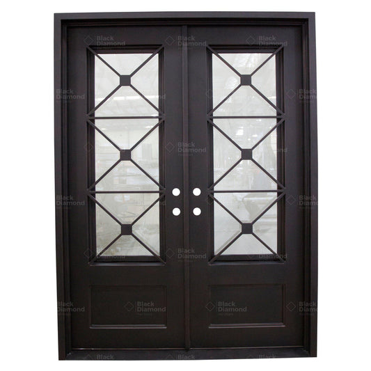 Pre-Order Snowbird-Wrought Iron Doors-Black Diamond Iron Doors