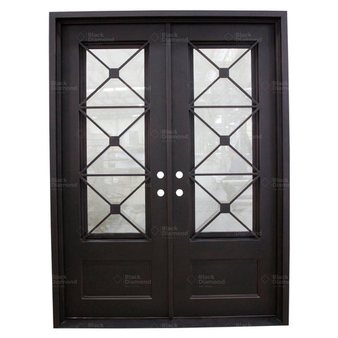 Pre-Order Snowbird-Wrought Iron Doors-Black Diamond Iron Doors