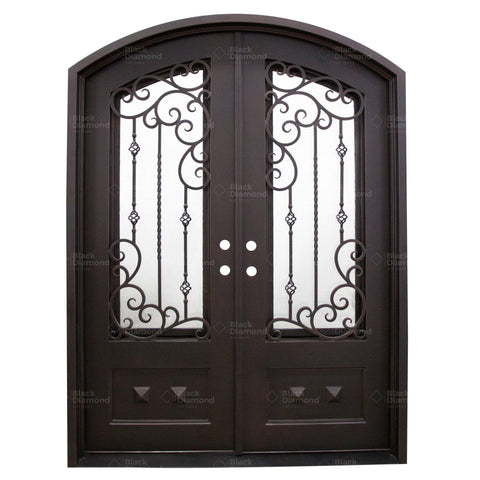 Pre-Order Big Sky-Wrought Iron Doors-Black Diamond Iron Doors