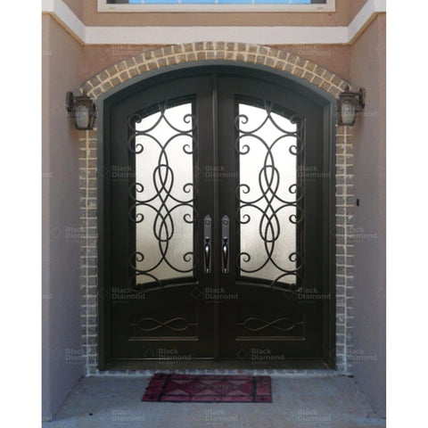 Pre-Order Jackson Hole-Wrought Iron Doors-Black Diamond Iron Doors