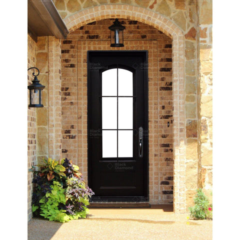 Pre-Order Stowe-Wrought Iron Doors-Black Diamond Iron Doors