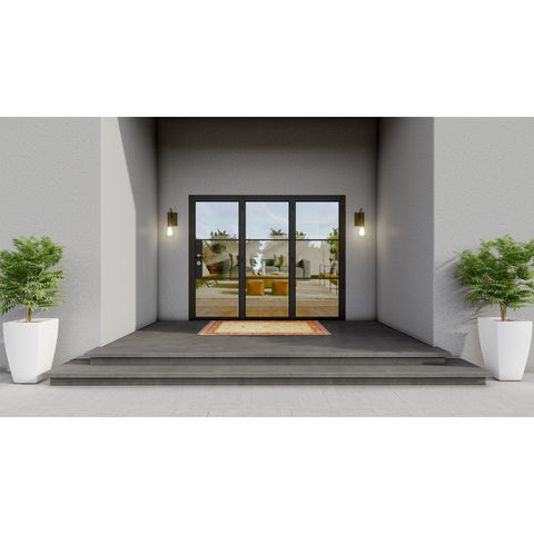 Pre-Order Light 3 - Bi-Fold-Steel Bi-Fold Doors-Black Diamond Iron Doors