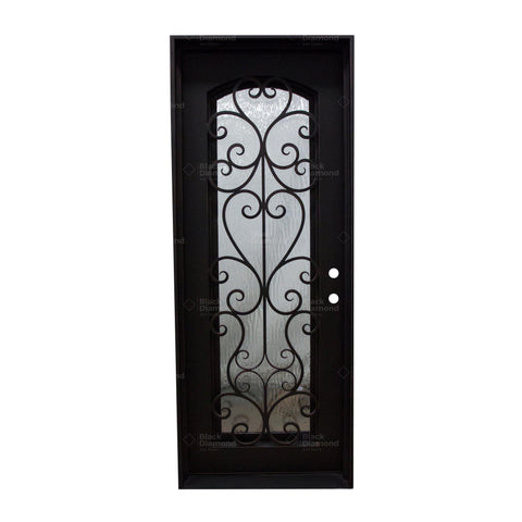 Pre-Order Bormio-Thermally Broken Doors-Black Diamond Iron Doors