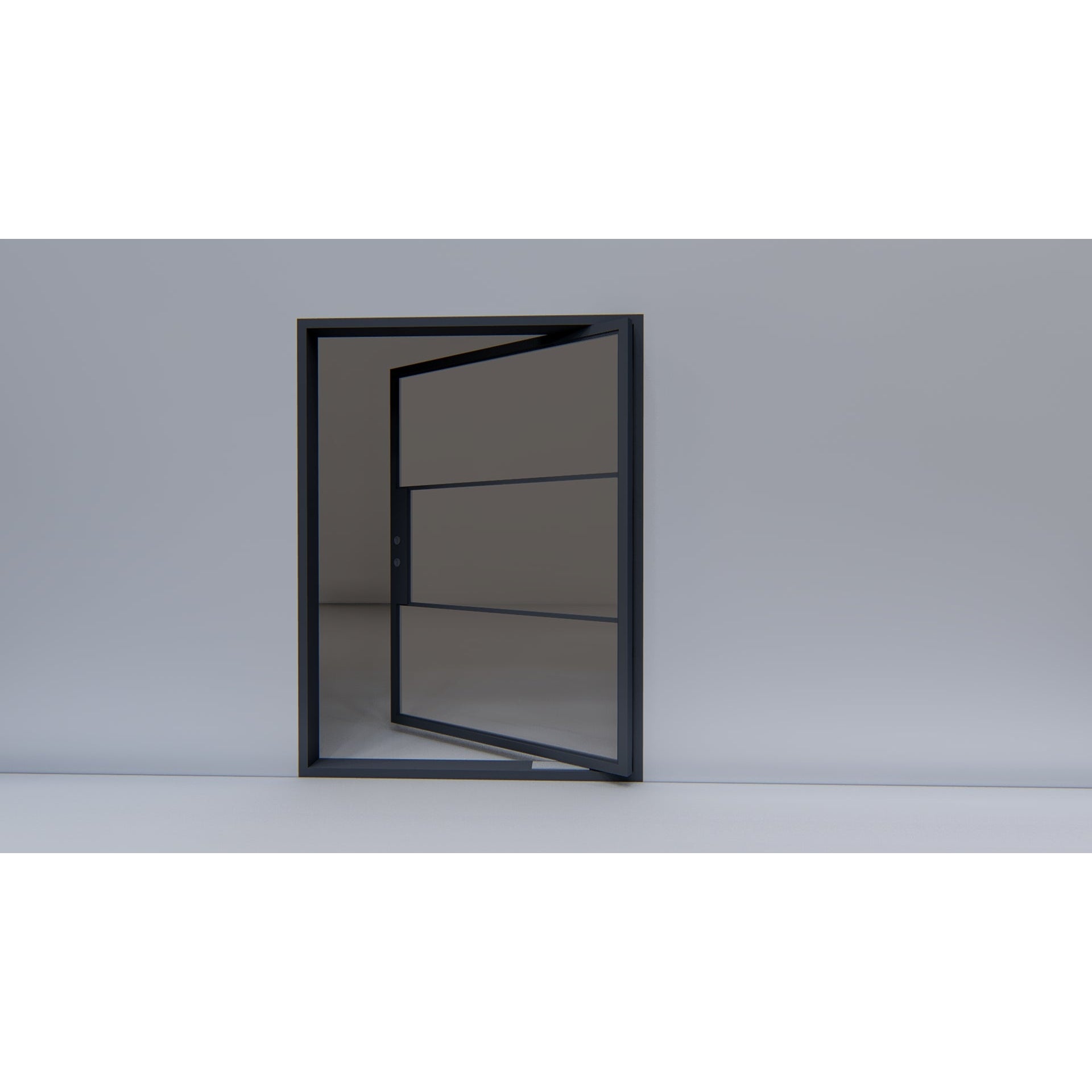 Pre-Order Light 3 (Pivot)-Pivot Doors-Black Diamond Iron Doors