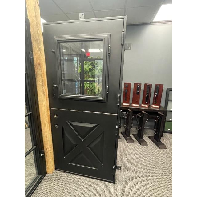 Pre-Order Angela Single (Dutch Door)-Steel Dutch Doors-Black Diamond Iron Doors