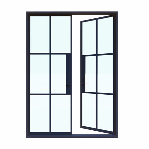 Light 6 - Double | Steel French Doors