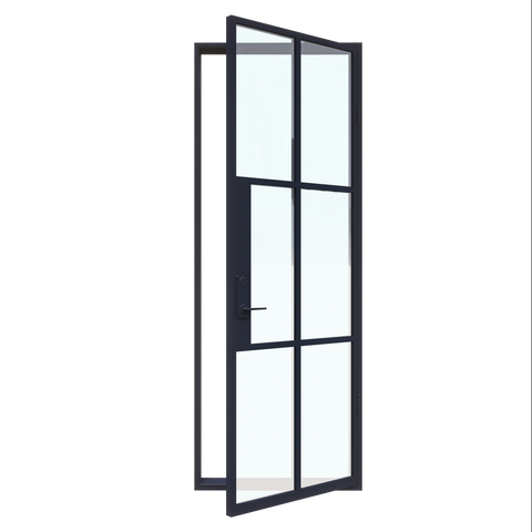 Light 6 - Single | Steel French Doors