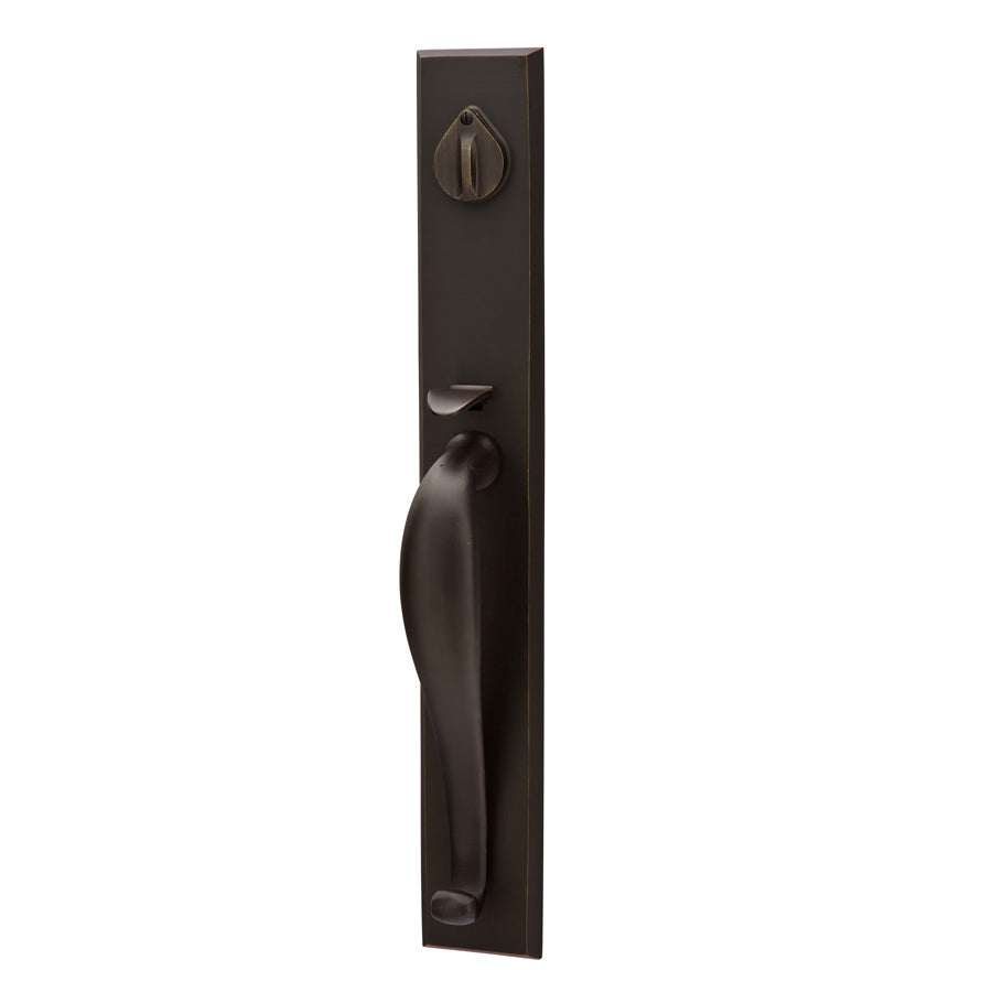 Emtek - Rustic - Rectangular Full Length-Handles & Locks-Black Diamond Iron Doors