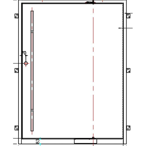 Pre-Order Rockford (Pivot)-Pivot Doors-Black Diamond Iron Doors