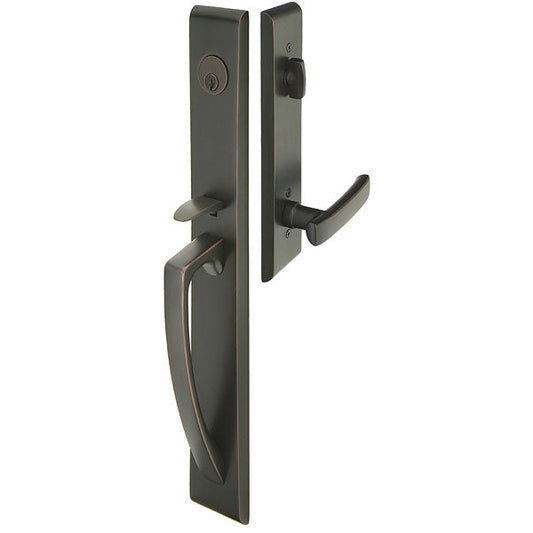 Emtek - Contemporary - Orion-Handles & Locks-Black Diamond Iron Doors