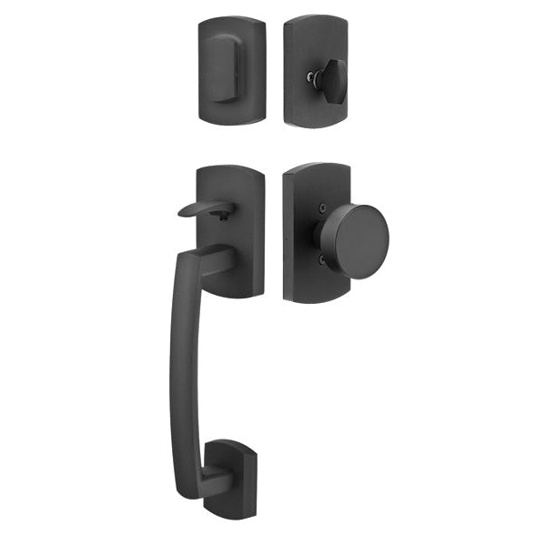 Emtek - Rustic - Ridgemont-Handles & Locks-Black Diamond Iron Doors