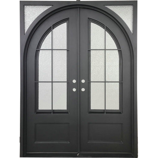 Pre-Order Telluride Double (Thermally Broken)-Thermally Broken Doors-Black Diamond Iron Doors