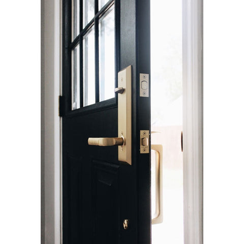 Emtek - Contemporary - Traditional Heritage Monolithic-Handles & Locks-Black Diamond Iron Doors